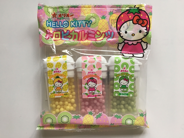 HELLO KITTY TROPIICAL POP MINTS ( 3 TASTES)#ハローキティ